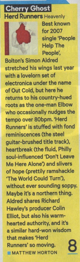Cherry Ghost - NME - 07.05.14